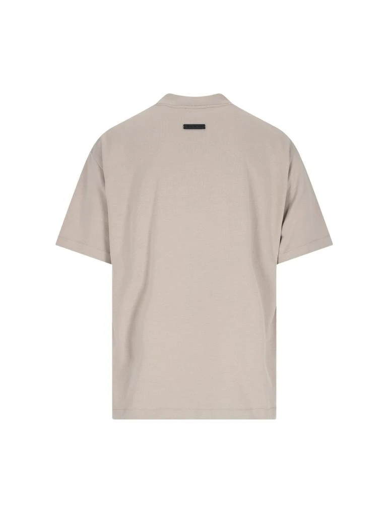 Fear of God Fear Of God Eternal Logo Flocked Crewneck T-Shirt 2