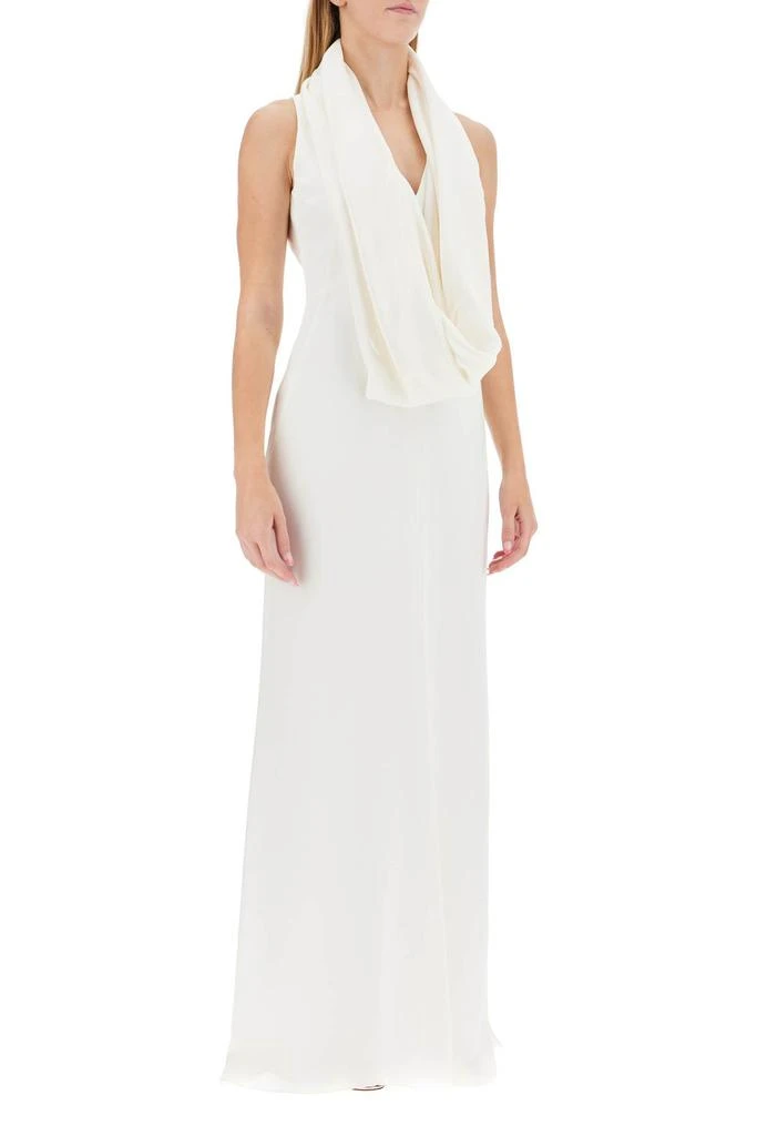 Max Mara maxi silk crãªpe de chine dress 2