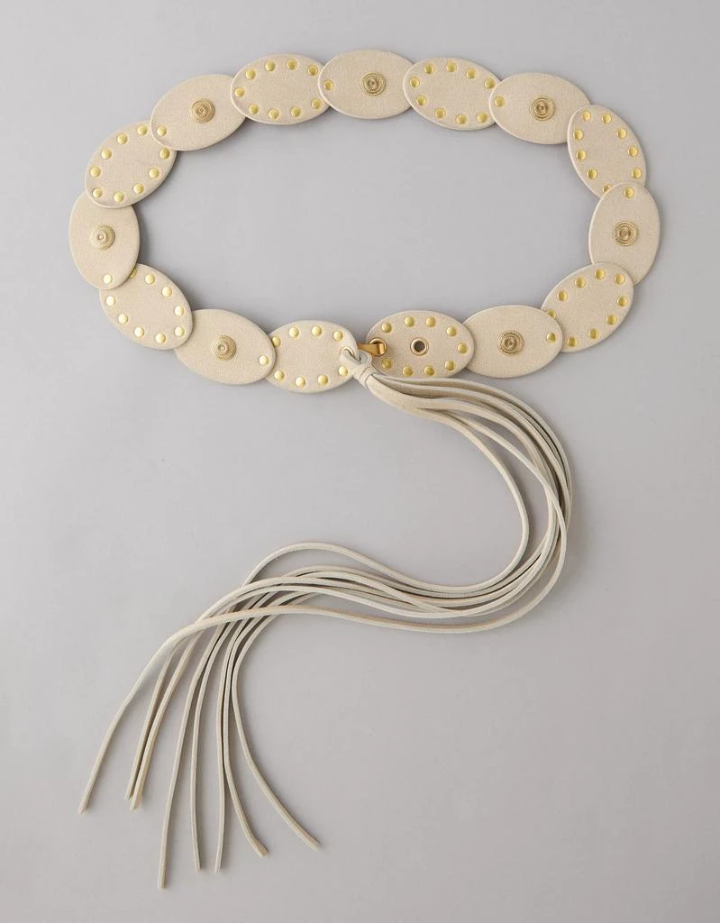 Shop AE Oval Disc Fringe Belt on Sale at BeyondStyle – Get  display picture 2