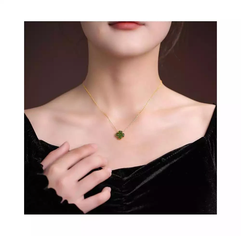 seree Jardin â€” Jade Pendant Necklace 3