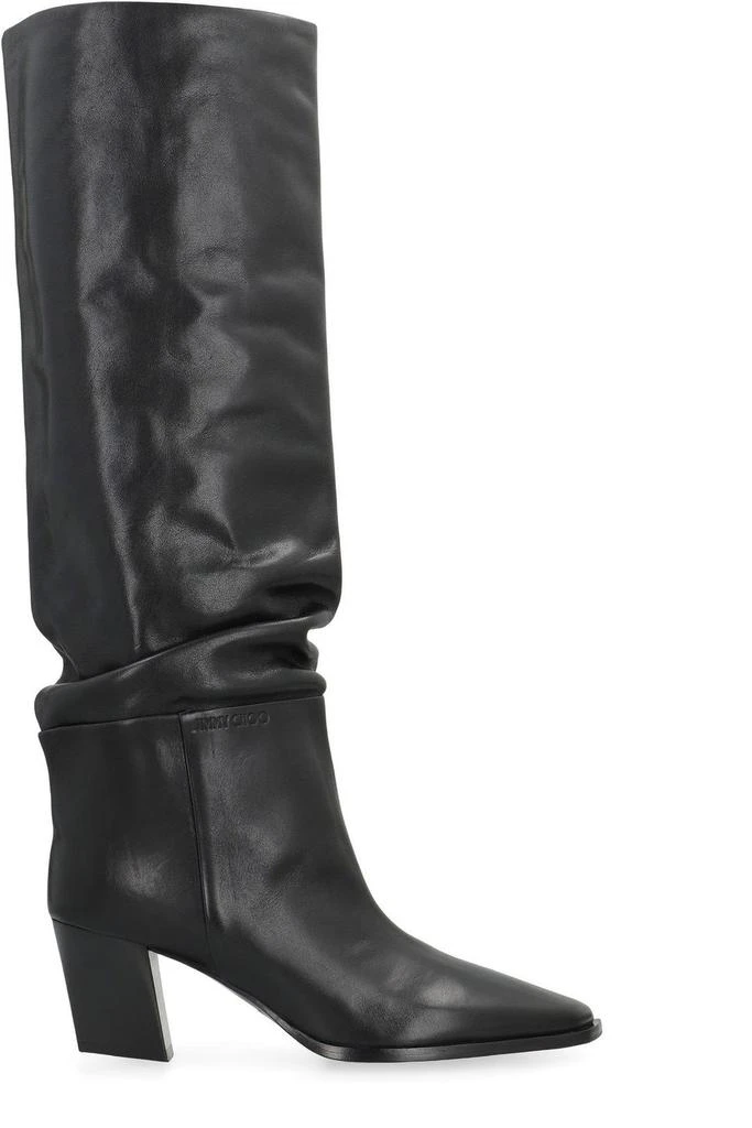 Jimmy Choo Jimmy Choo Hart 60 Square Toe Boots 2