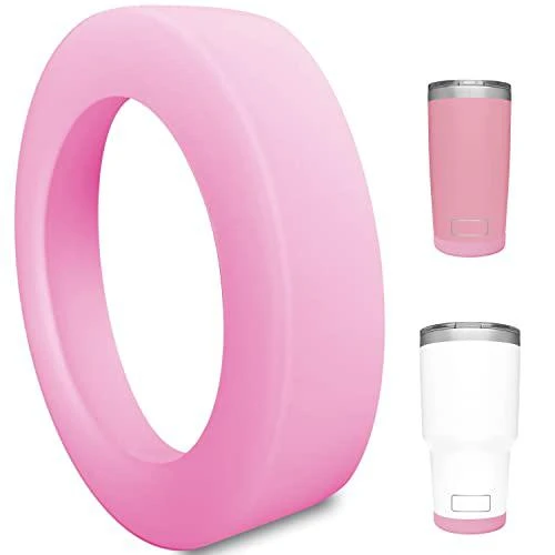 Acemoo Silicone Boot Sleeve for YETI Tumbler 30 oz, 20 oz - Safer Protection and Less Noise for Yeti Coffee Mug Cup 20oz 30 oz - Dishwasher Safe