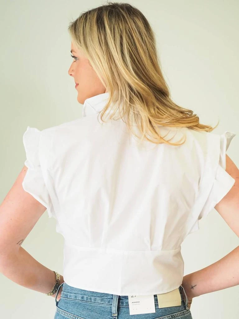 Bishop + Young Bishop + Young - Raphael Ruffle White Top 3