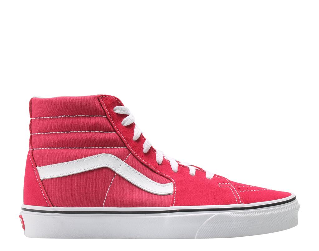 Vans Sk8-Hi Crimson/White Classic Hi Top Unisex Sneakers VN0A38GEQ9U