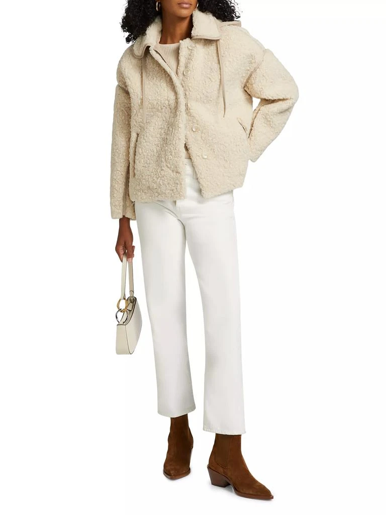 dh New York Kyle Faux-Shearling Hooded Jacket 2