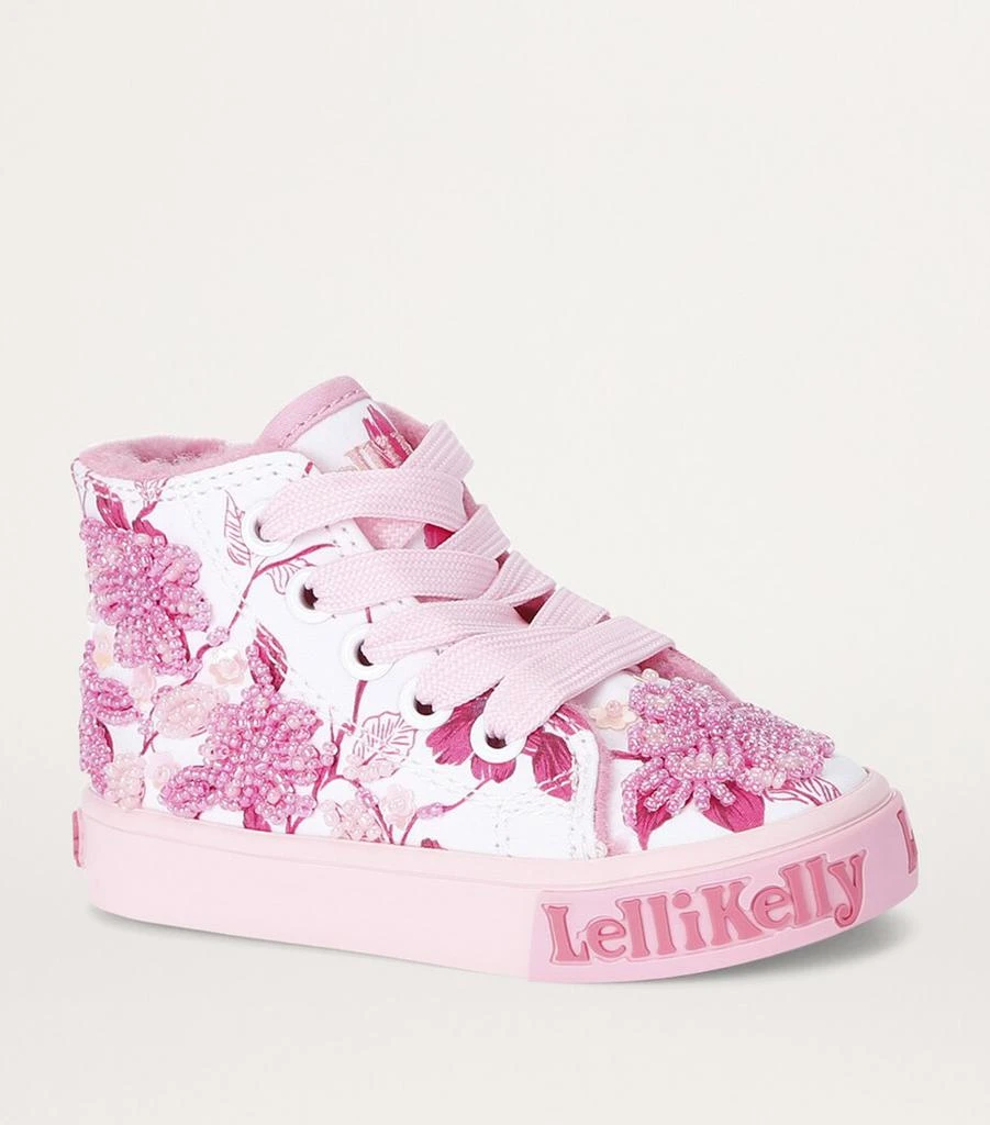 Lelli Kelly Beaded Brooke High-Top Sneakers 3