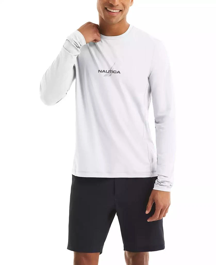 Nautica Men
s Long-Sleeve Rash Guard