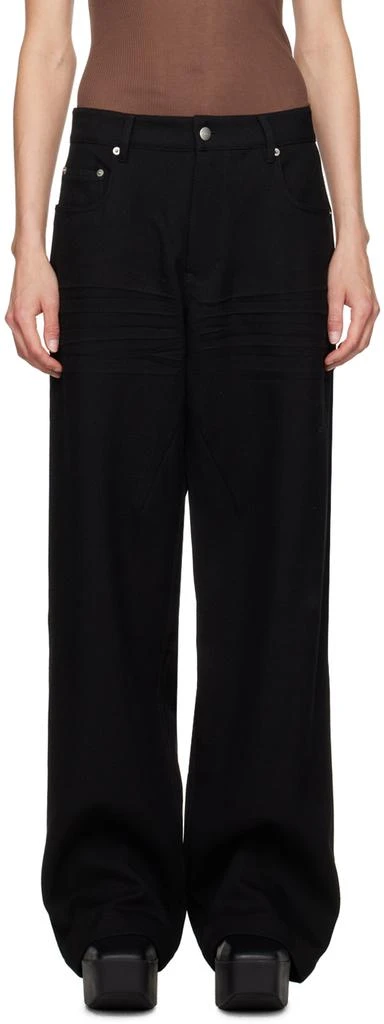 Rick Owens Black Porterville Geth Jeans 1