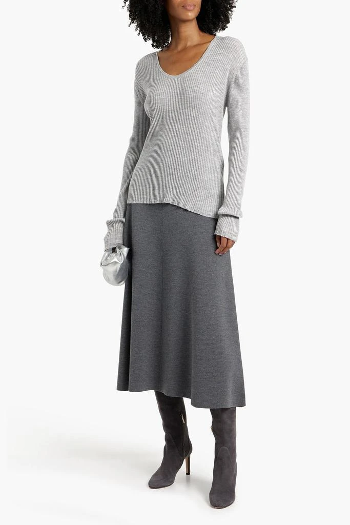 BY MALENE BIRGER Rinah ribbed merino wool sweater 2