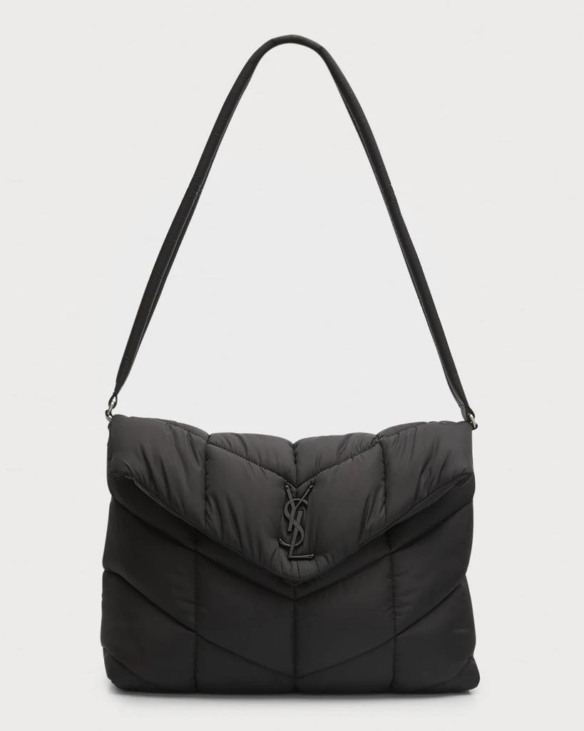 Yves Saint Laurent Lou Puffer Small YSL Crossbody Bag in Quilted Nylon 1