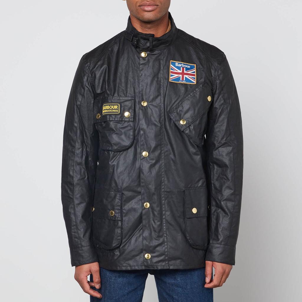 Barbour International Barbour International Union Jack Waxed Cotton Jacket Jackets Free Shipping BeyondStyle