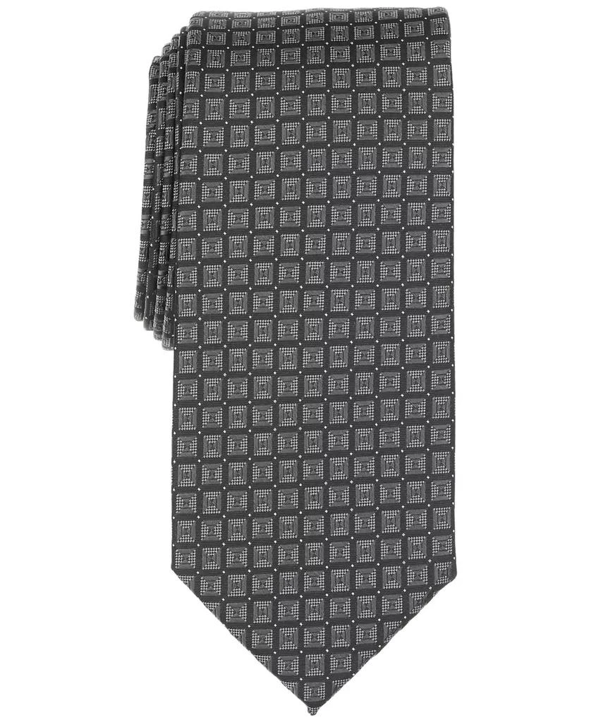 Perry Ellis Men's Travers Square-Pattern Tie 1