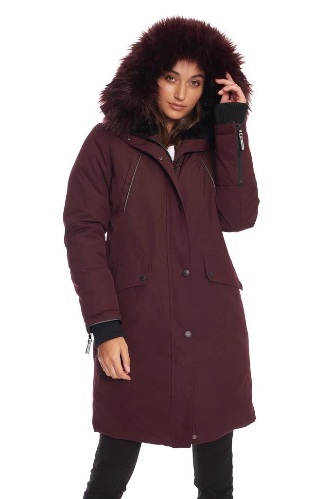 Alpine North LAURENTIAN | WOMEN'S VEGAN DOWN (RECYCLED) LONG PARKA 2