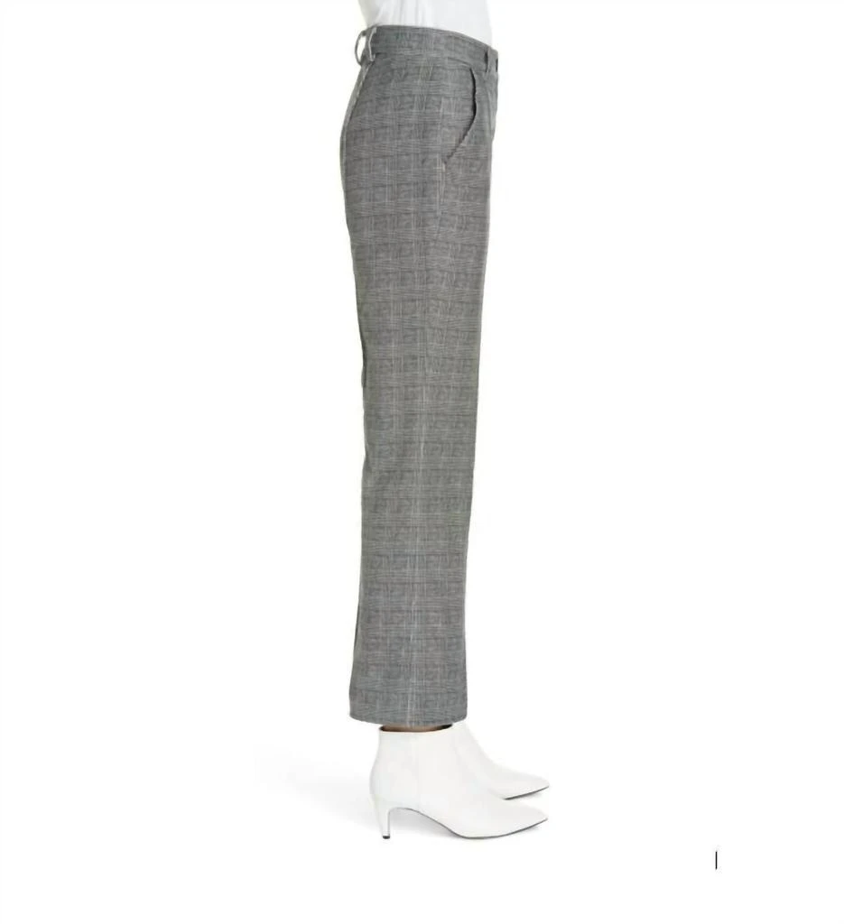 Rebecca Taylor Rebecca Taylor - Houndstooth Plaid Velvet Crop Pants 3