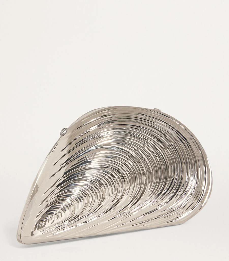 SIMKHAI Bridget Oyster Shell Clutch Bag 3