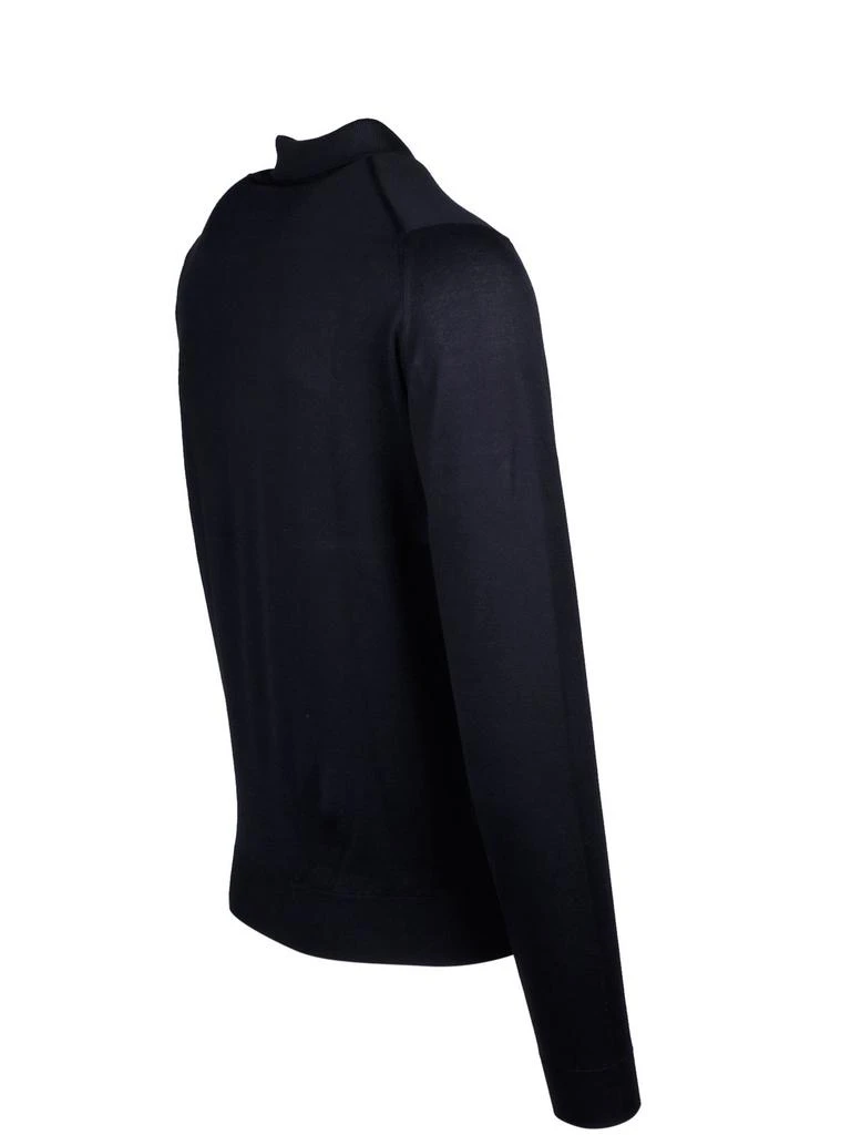 John Smedley John Smedley Bradwell Long-Sleeve Polo Shirt 3