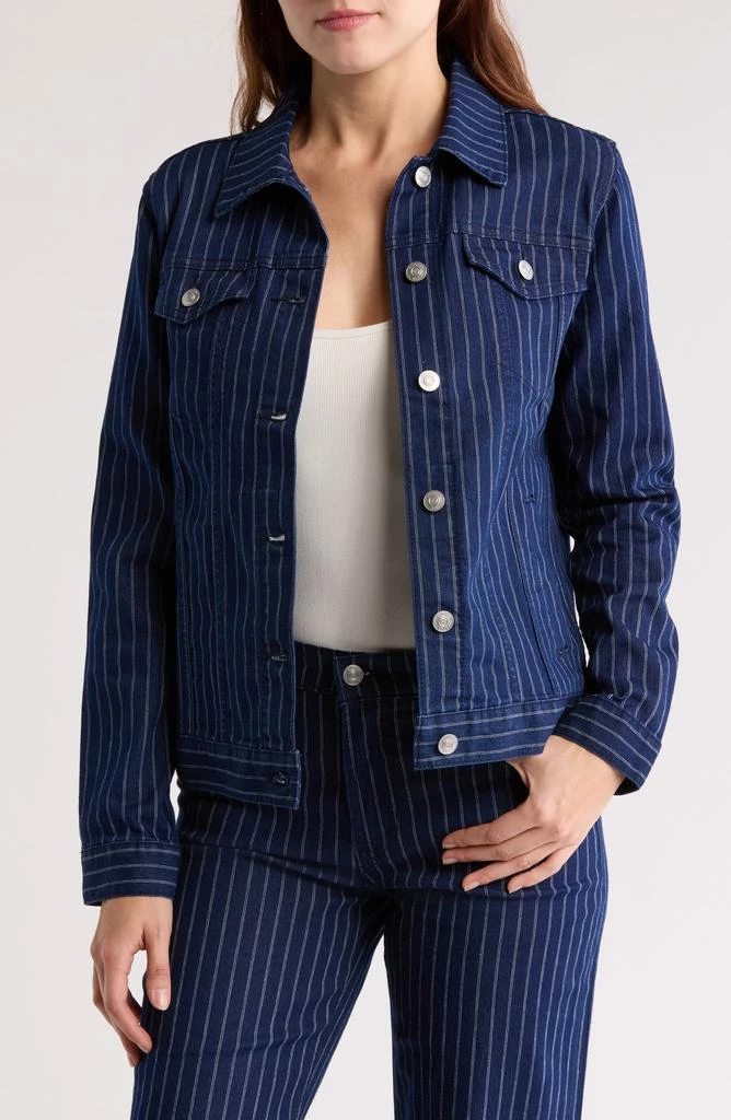 Hudson Relaxed Pinstripe Jacket 1