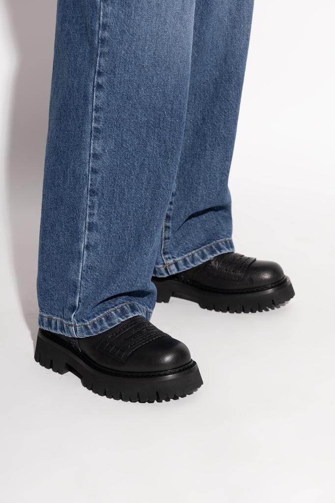 Moschino Leather ankle boots