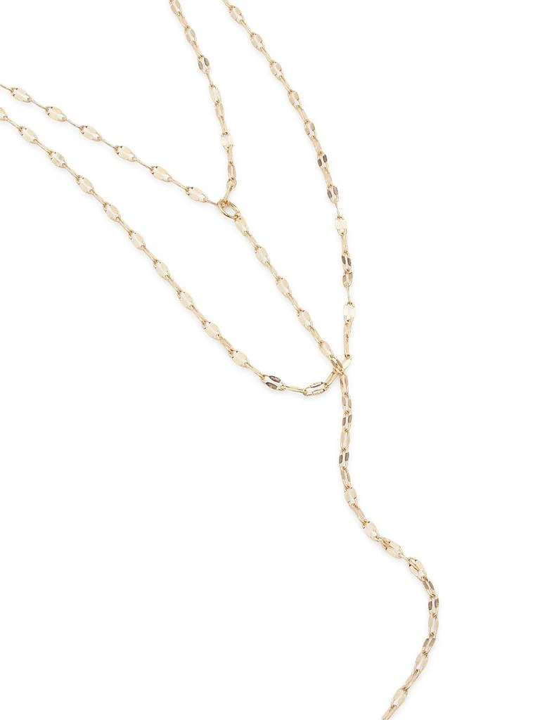 Shashi Sophie 14K-Gold-Plated Lariat Necklace 3