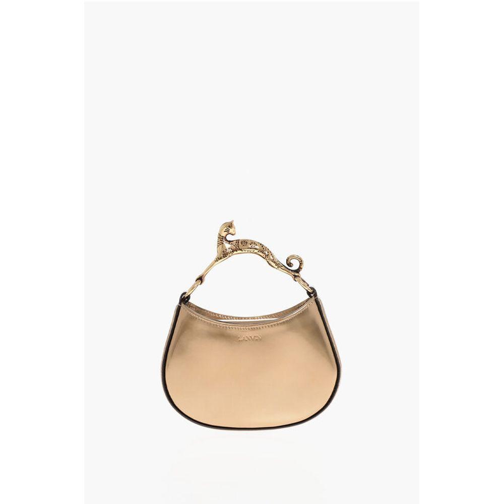 Lanvin Lamè Leather NANO Hobo Women's Bag
