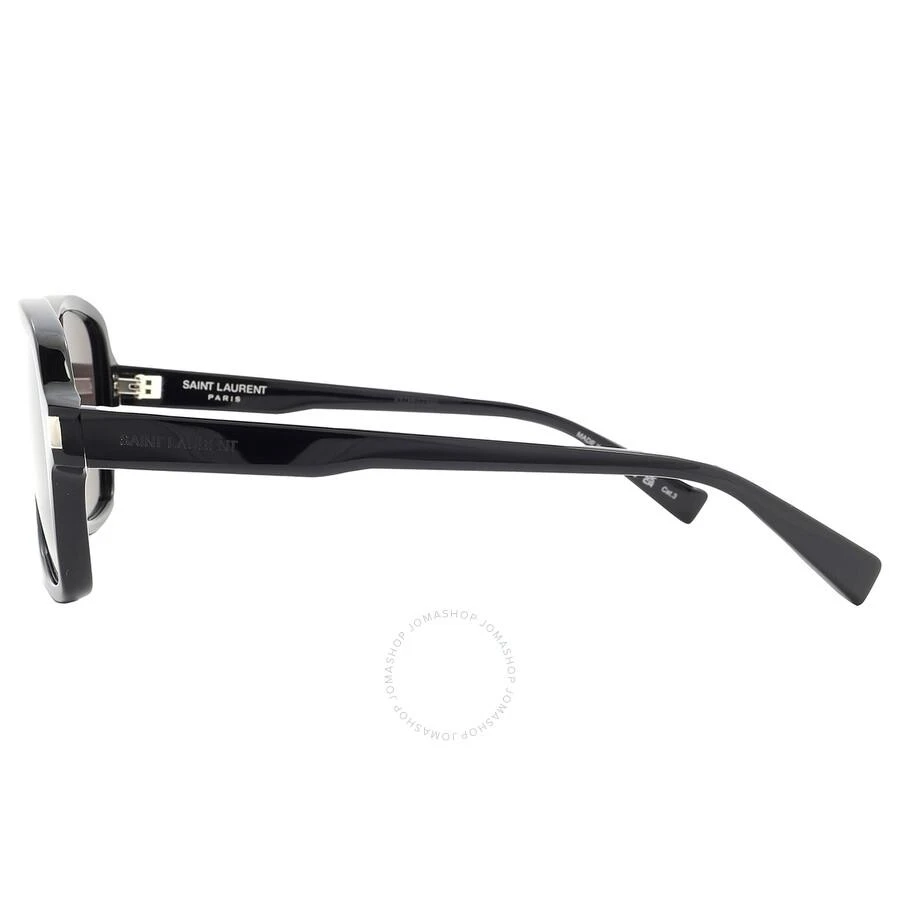 Yves Saint Laurent Dark Grey Square Men's Sunglasses SL 609 CAROLYN 001 62 3