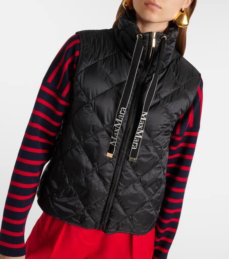 【MAX MARA THE CUBE】TREGIC DOWN VEST Max Mara The Cube Tregic quilted down vest Max Mara