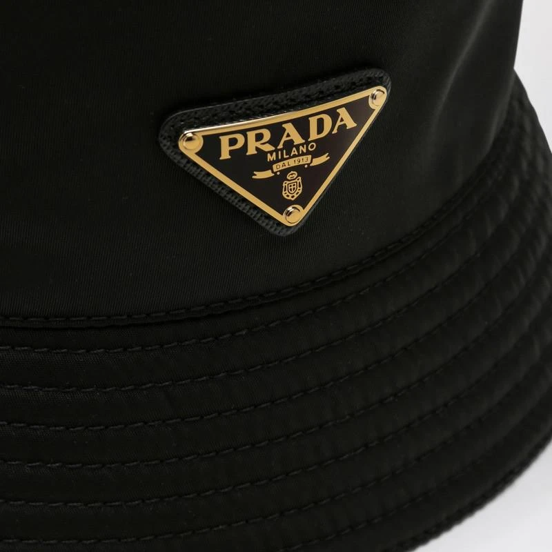 Prada Black Re-Nylon bucket hat 4