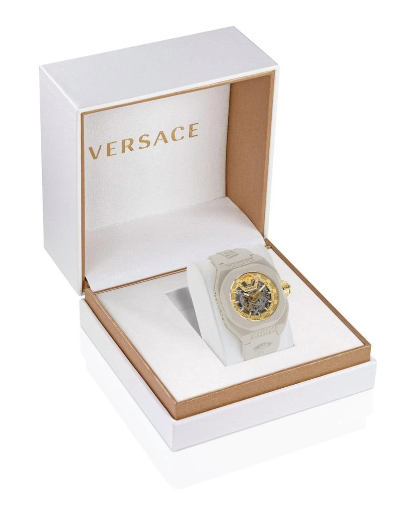 Versace V-Legend Skeleton Automatic Watch 4