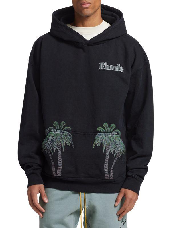 Rhude Port de Gustavia Logo Hoodie