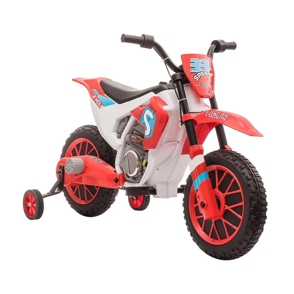 BreeBe Children’s Electric Dirt Bike with Training Support
