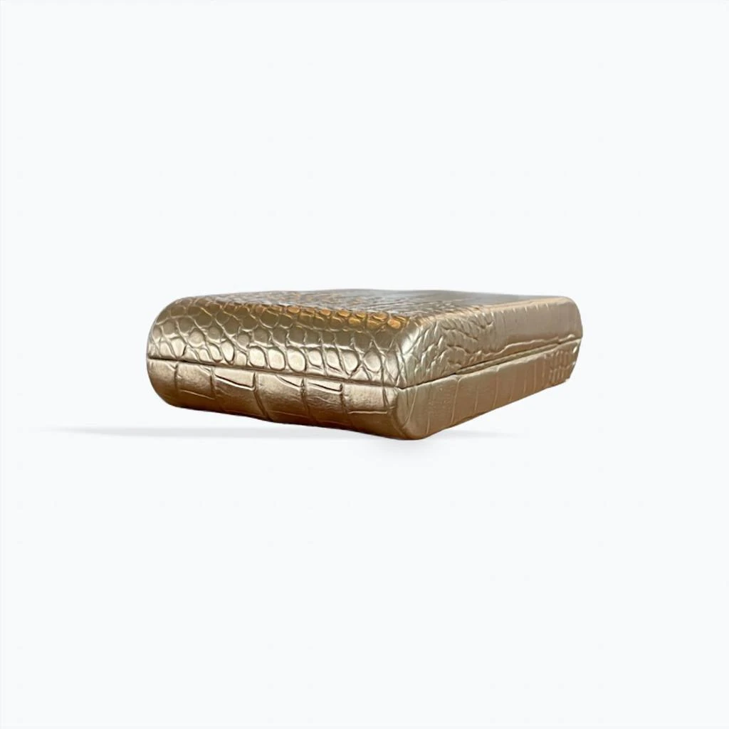 42 GOLD 42 Gold - Women's Croc Embossed Clutch 5