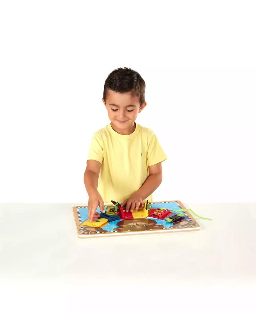 Melissa & Doug Melissa & Doug Basic Skills Puzzle Board - Wooden Educational Toy 5