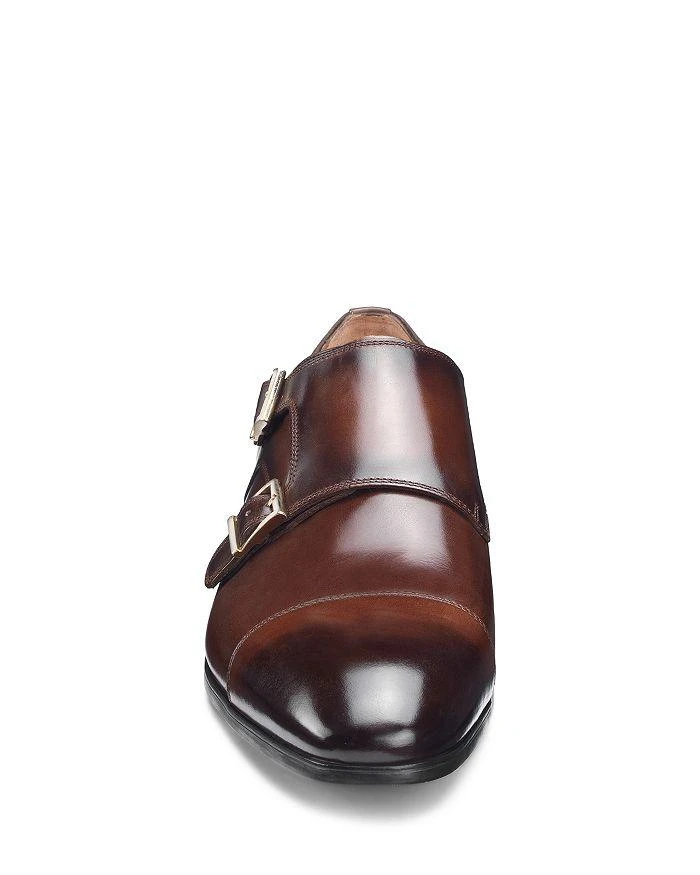 Santoni Men's Inca Double Buckle Dress Shoes 4