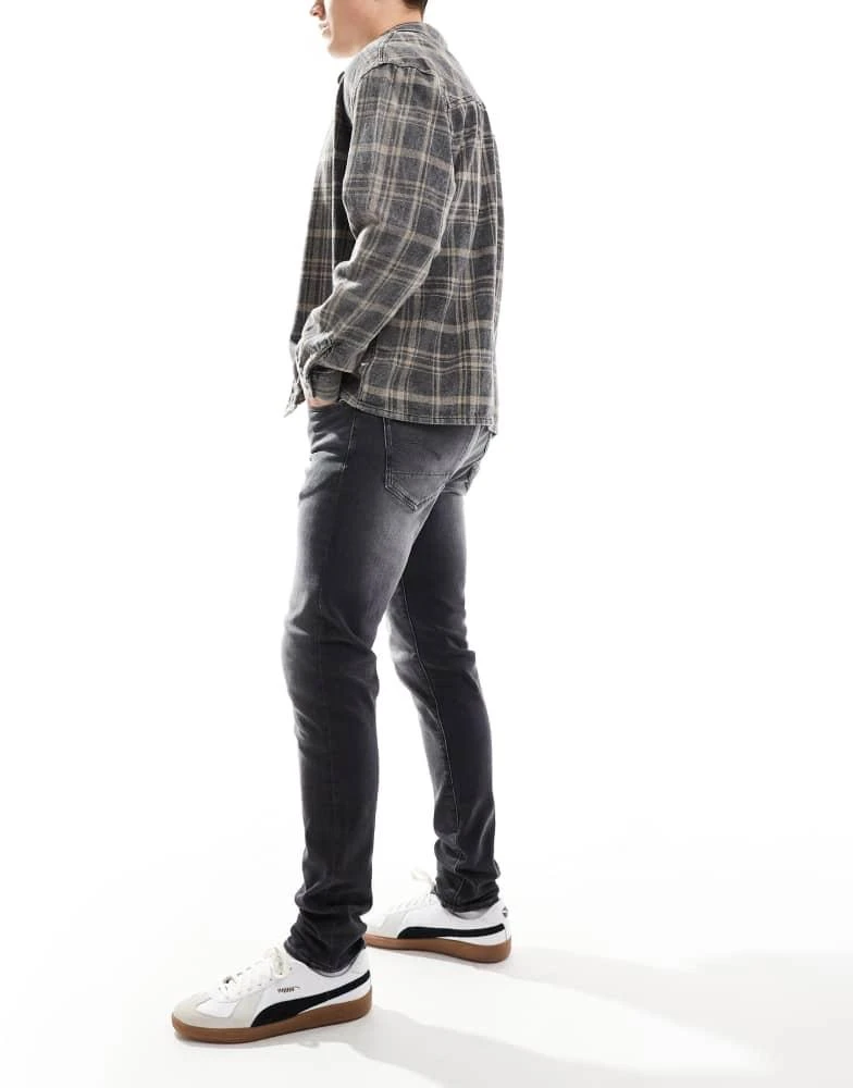 G-Star G-Star 3301 slim denim jeans in washed black 2
