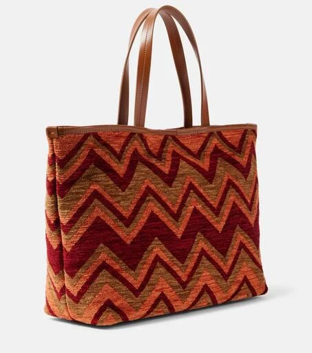 Missoni Zigzag Medium canvas tote bag 4