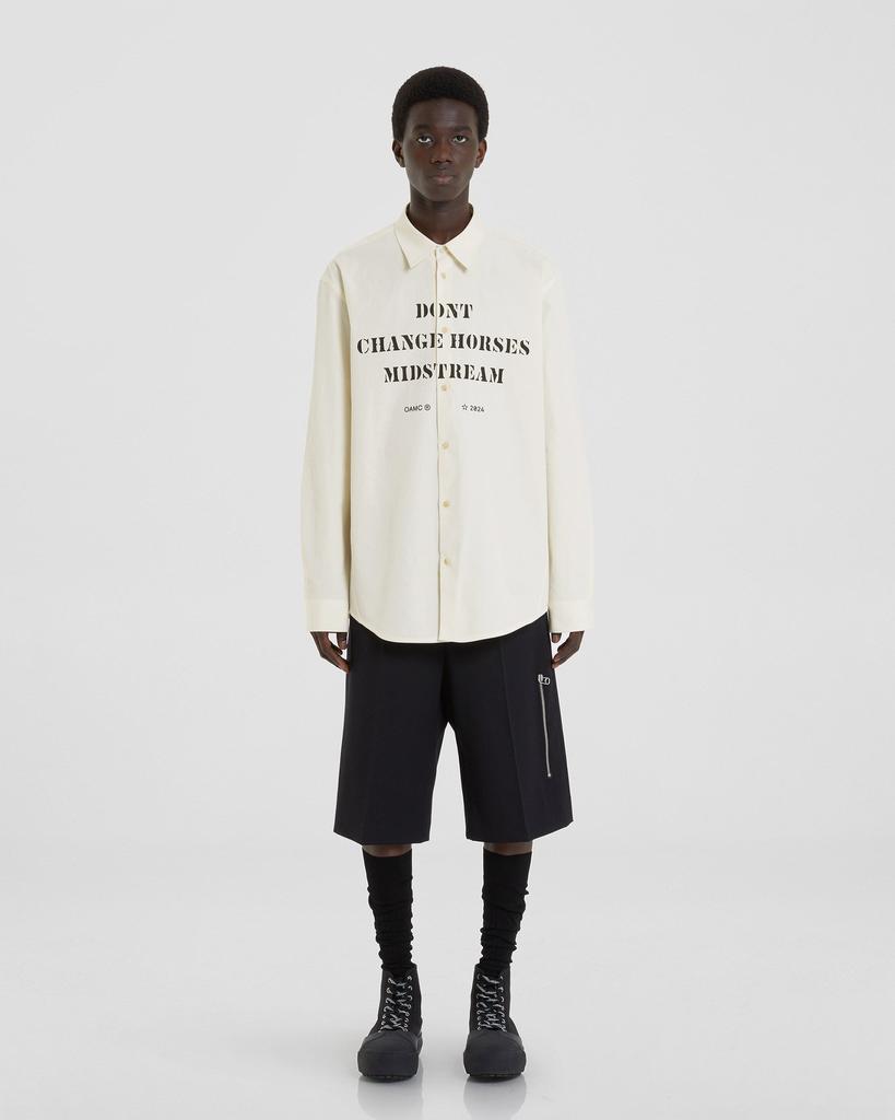 OAMC MARK SHIRT, PRINT