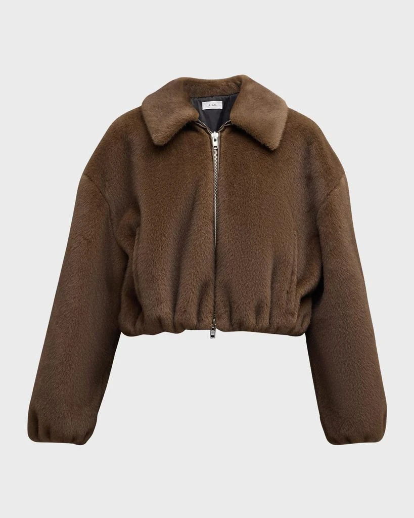 A.L.C. Esme Faux Fur Jacket 1