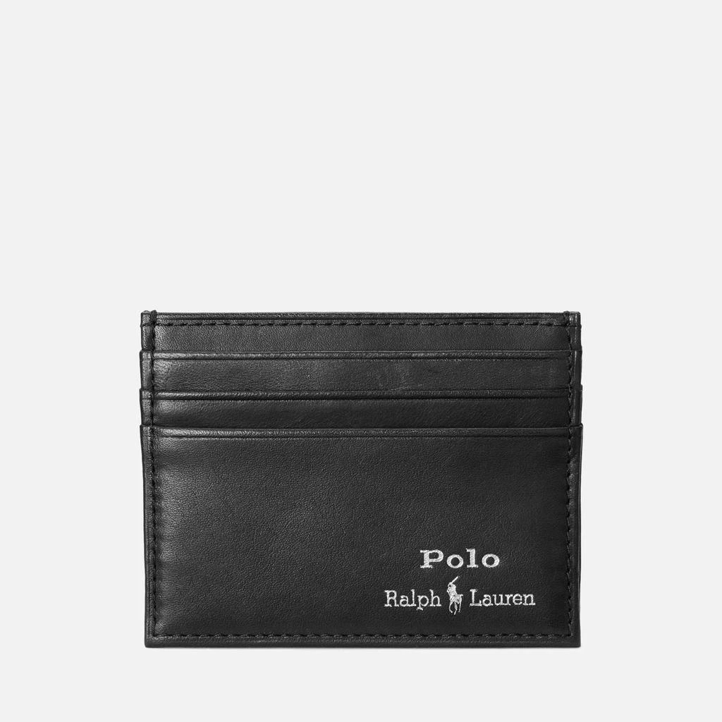 Polo Ralph Lauren Polo Ralph Lauren Men's Foil Logo Card Holder - Brown 1