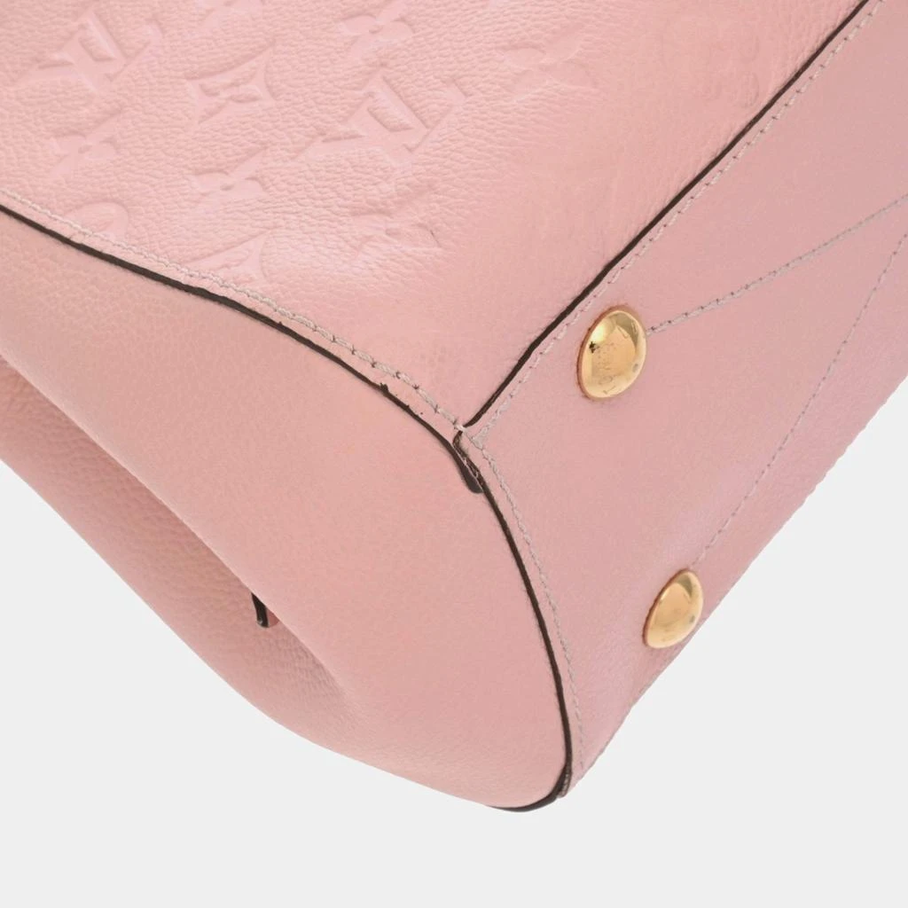 Louis Vuitton Louis Vuitton Rose Poudre Leather Monogram Empreinte Montaigne BB Handbag 9