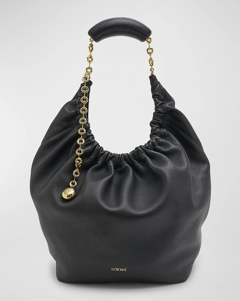 Loewe Squeeze Medium Shoulder Bag in Napa Leather 1