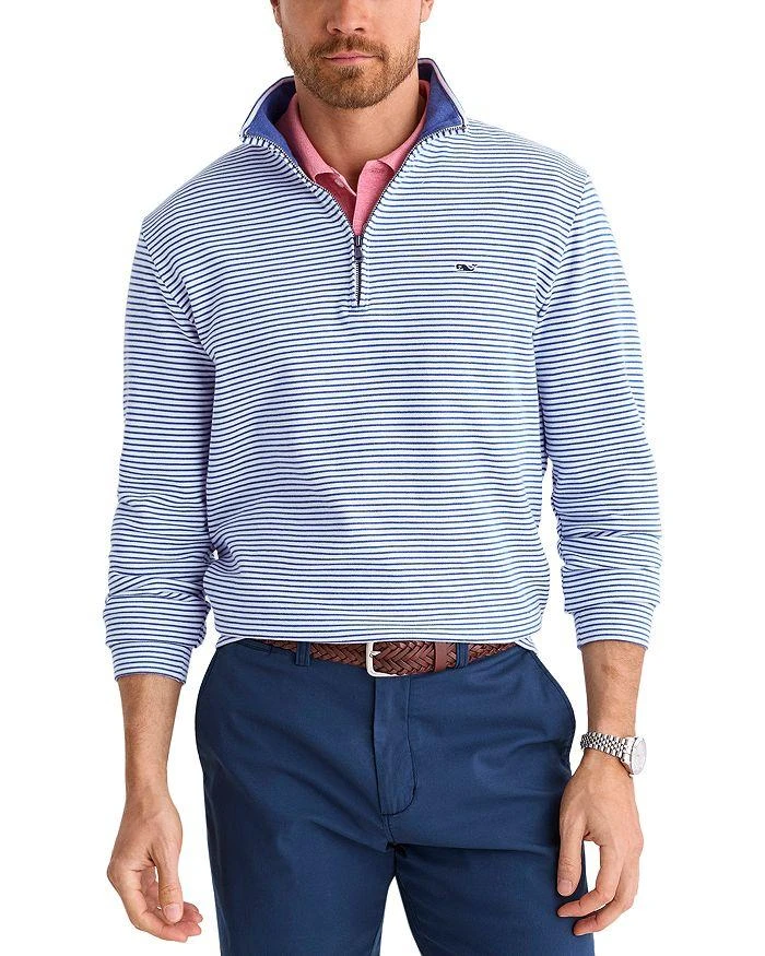 Vineyard Vines Saltwater Quarter Zip Long Sleeve Sweatshirt