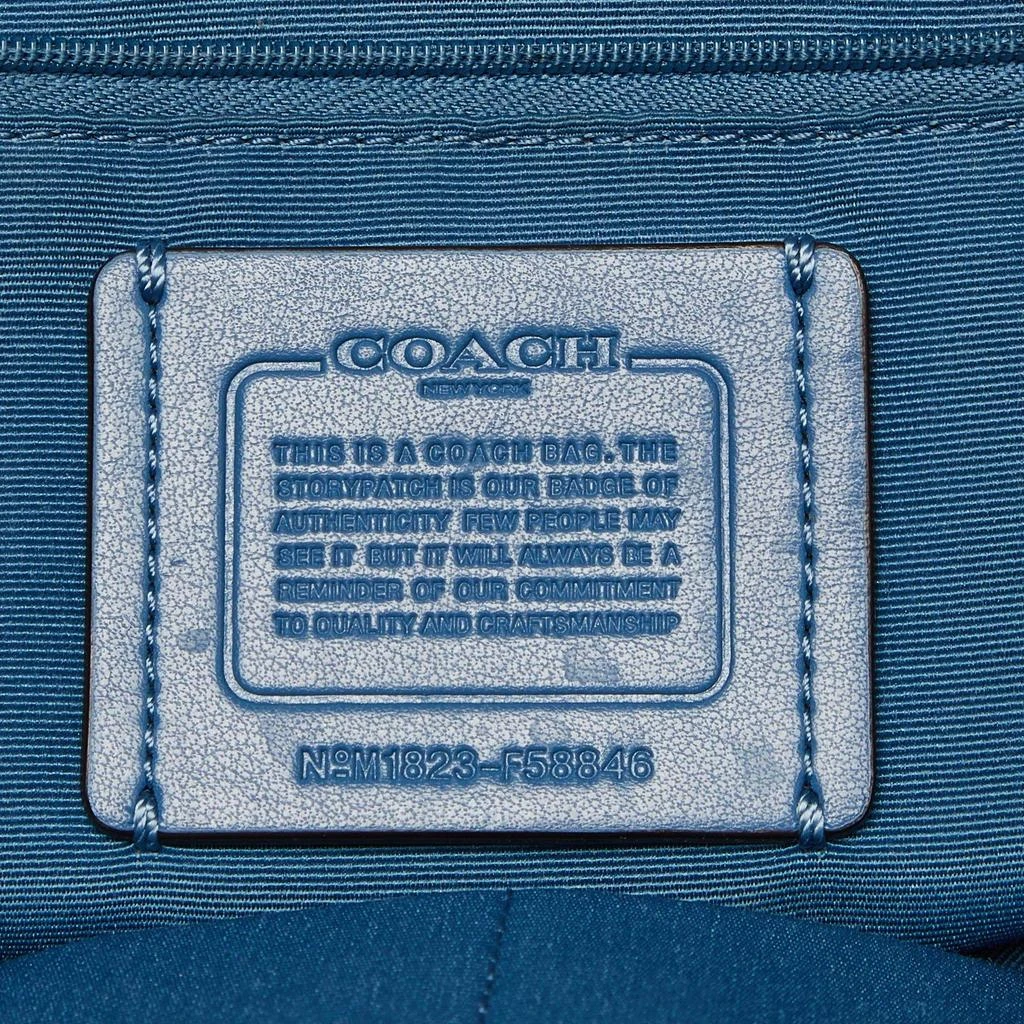 Coach Coach Blue Leather City Zip Tote 8
