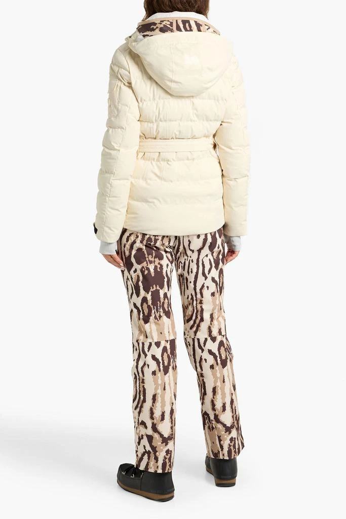 Bogner Ellya belted quilted ski jacket 3