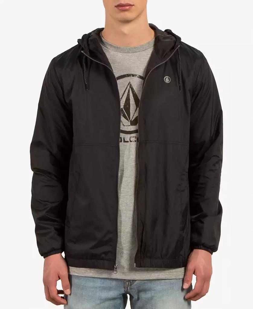 Volcom Men's Ermont Lightweight Full Zip Windbreaker Jacket