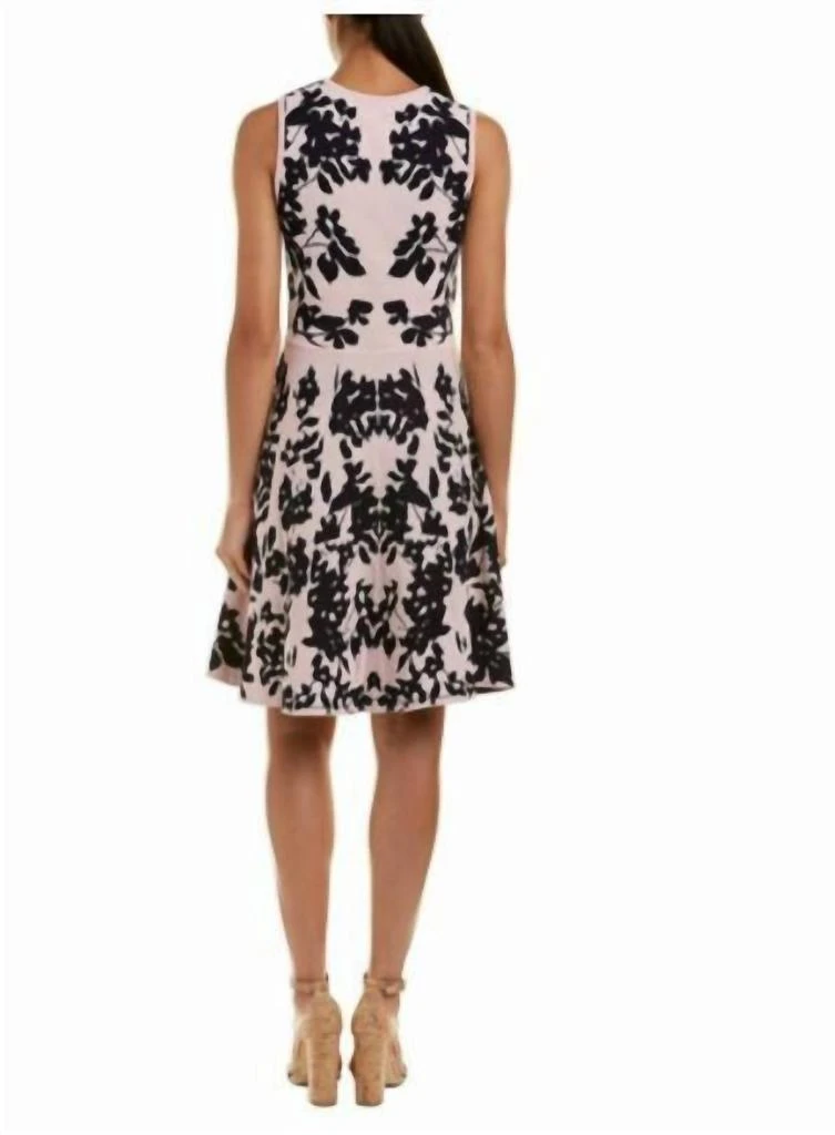 Eliza J Eliza J - Floral Fit & Flare Knit Sleeveless Mini Dress 2