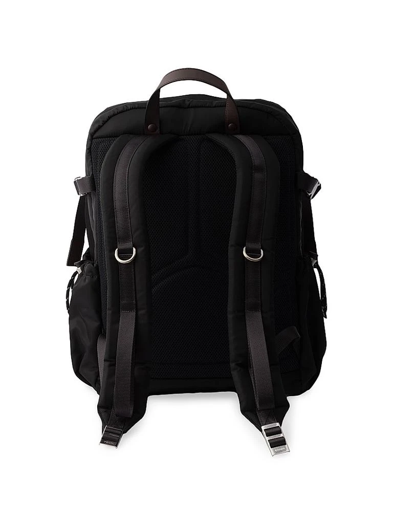 Prada Re-Nylon and Leather Backpack 3