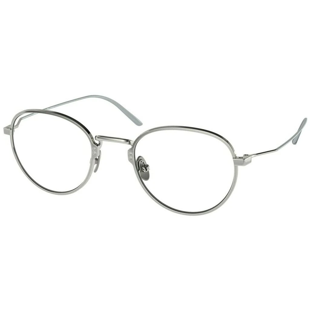 Prada Prada Men's Eyeglasses - Titanium Round Full-Rim Frame | PRADA 0PR 50YV 05Q1O148 1