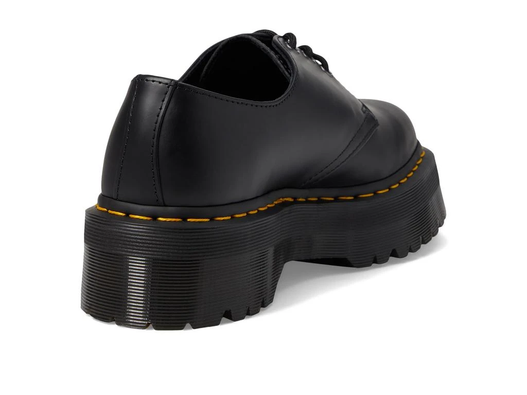 Dr. Martens 1461 Quad Smooth Leather Platform Shoes 5