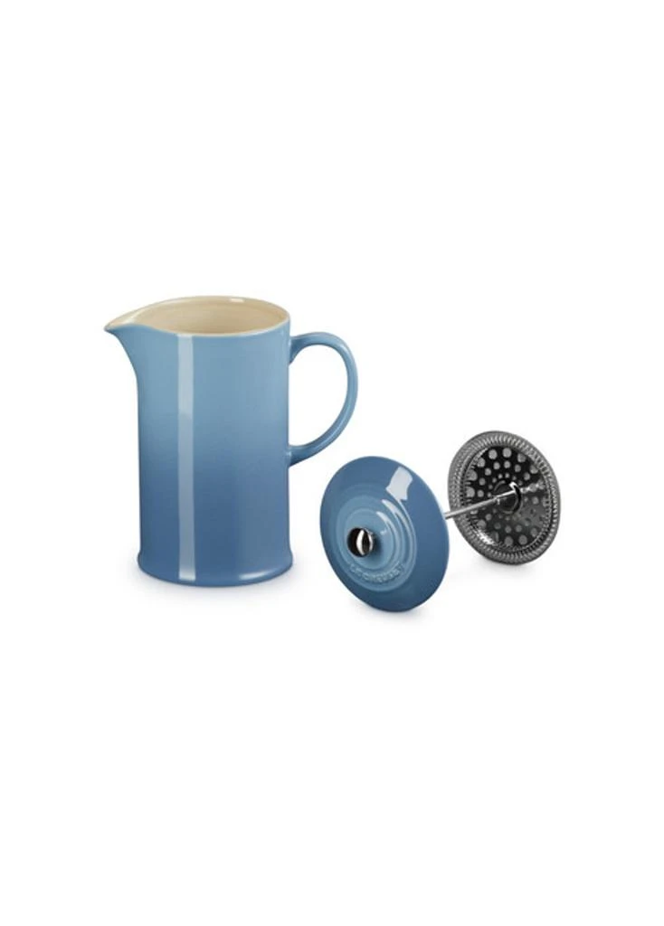 Le Creuset Stoneware cafetiere with metal press 1l 4
