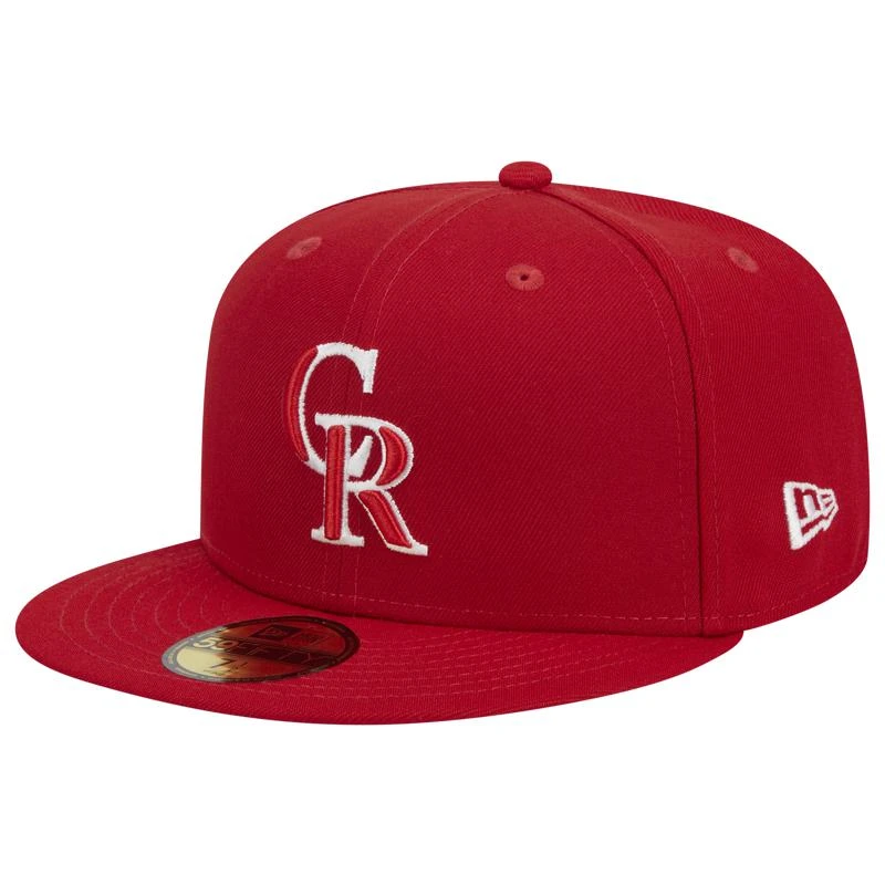 New Era New Era Rockies 5950 Evergreen Side Patch Fitted Hat - Adult 1